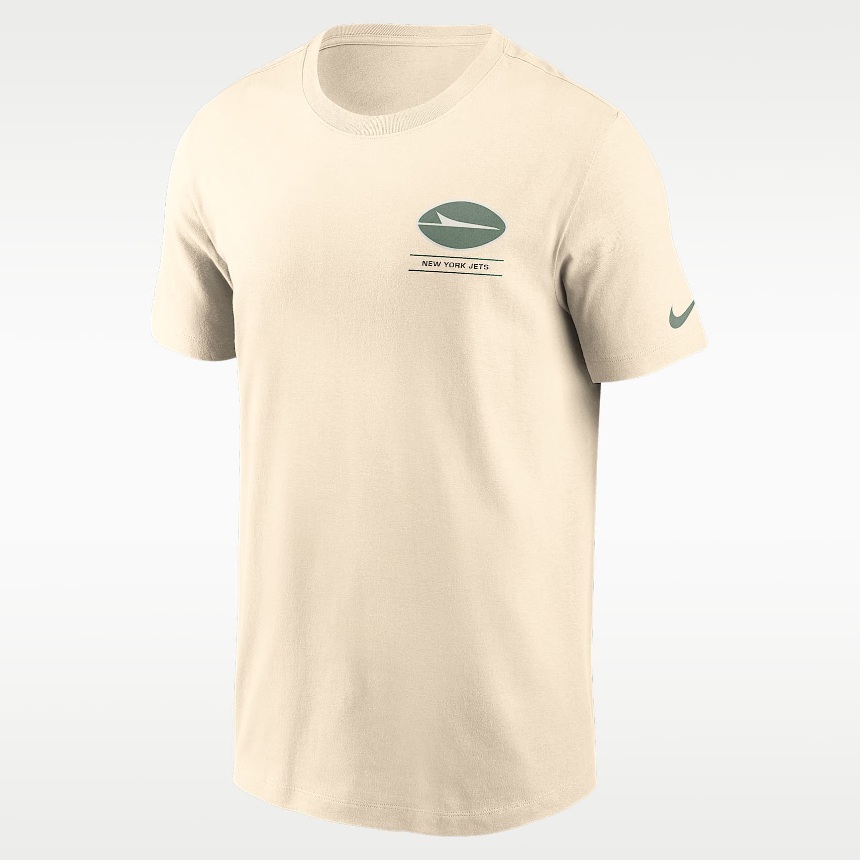 レトロノートNFL New York Jets Essential Vintage Mod Men's Nike NFL T-Shirt. Nike.com